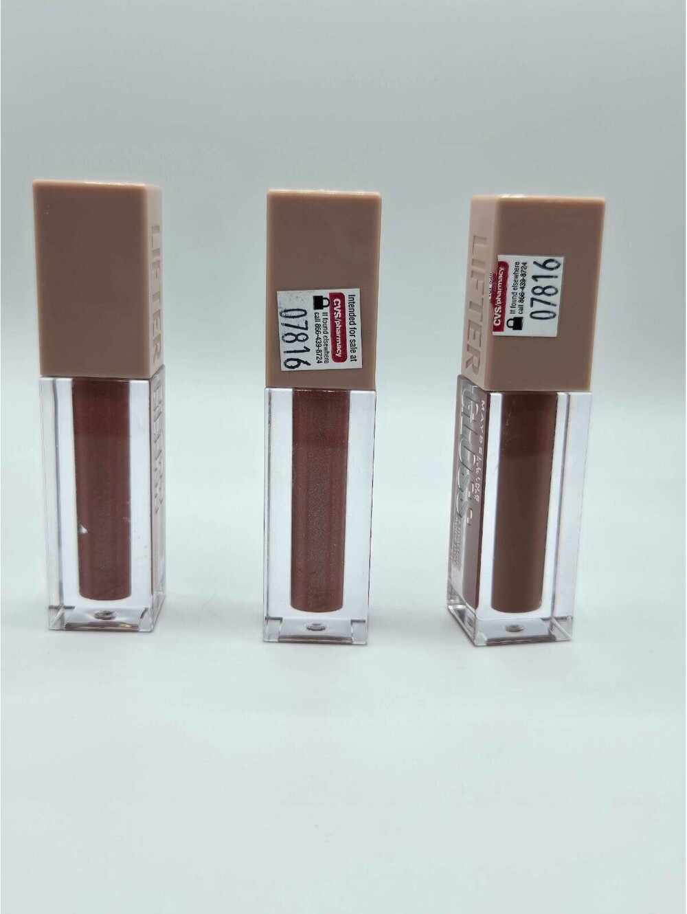 Maybelline Lifter Gloss Lip Gloss Set - Shades 003 Moon and 008 Stone, Hydrating - Picture 2 of 3